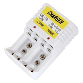 Incarcator pentru acumulatori Ni-Mh - 6F22, AA si AAA, 4 canale, indicator LED - LC28