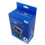 Stand/Dock incarcare controller dual USB cu LED, pentru PS4, negru - AK286A