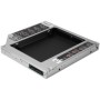 Rack intern (caddy) - HDD/SSD SATA 2,5", pentru laptop, 12.7mm