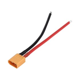 Mufa XT60 tata, cablu siliconic, lungime 20 cm