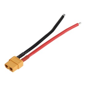 Mufa XT60 mama, cablu siliconic, lungime 20 cm