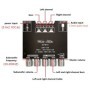 Kit modul amplificator audio 2.1, 2x50W + 100W, Bluetooth V5.0, 21-24V/5A - ZK-MT21