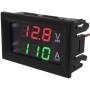 Voltmetru/Ampermetru digital cu LED-uri, 6 digiti, DC, 100V/0-10A