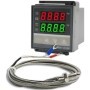 Controler de temperatura digital, 400⁰C, 220V, iesire releu Solid State (SSR) - REX-C100FK02-V*AN DA