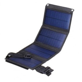 Panou solar portabil, 20W, incarcator telefon/tableta, 2x USB