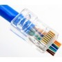 Mufa UTP, RJ45 CAT5e, 8P8C, Pass Through, Set 100buc