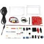 Kit DIY electronic, sursa reglabila, LM317, 220V - 1.25-12V/200mA, afisaj cu LED-uri - CAI-203