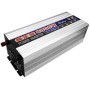 Invertor de tensiune, sinus pur, 12V - 220V, 8000W, 2x afisaj LED-uri (voltmetru)