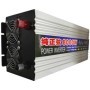 Invertor de tensiune, sinus pur, 12V - 220V, 8000W, 2x afisaj LED-uri (voltmetru)