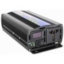 Invertor de tensiune, sinus pur, 12V - 220V, 1000W, afisaj LED (voltmetru)