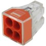 Set 20 conector rapid de legatura pentru 4 fire 0,75 - 2,5mm  - 365-465