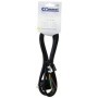 Cablu de alimentare cu impamantare, 250V/16A, H05VV-F 3G1,5 / 2m, negru - 0515