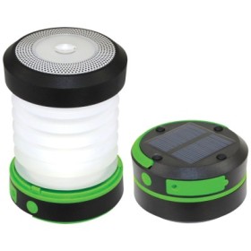 Lampa camping cu LED-uri, 1W, incarcare solara, pliabila - 401-712