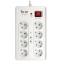 Prelungitor cu protectie, 2 x USB 5V/2,1A, 8 prize, 230V/16A, 2500W, 3m - 380-107