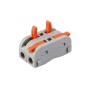 Set 10 conector doza cu 1+1 poli pentru cabluri electrice, 0,2 - 2,5mm - 365-471