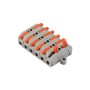 Set 10 conector doza cu 1+1 poli pentru cabluri electrice, 0,2 - 2,5mm - 365-471