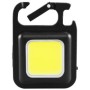 Mini lanterna, proiector portabil led, breloc, reincarcabil, de camping, drumetii, urgente, 5W, 500lm - 401-021