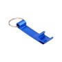 Breloc desfacator de sticle, aluminiu, albastru
