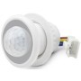 Senzor de miscare PIR, incastrabil, 220V/40W, 3s, 45s, 4 minute