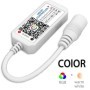 Controler RGB, (Bluetooth), pentru benzi cu LED-uri RGB+Alb, 5-24V/4A