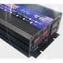 Invertor de tensiune, sinus pur, 12V - 220V, 4000W, afisaj LED-uri (voltmetru)