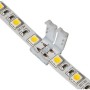 Adaptor conector prelungire banda LED alb, 2 contacte, 10mm