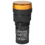 Indicator martor, lampa de prezenta de panou, 220V, portocaliu, AD16-16S