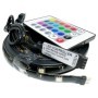 Banda LED RGB cu telecomanda, pentru TV/monitor, alimentare USB 5V, 3m - BL 500