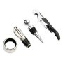 Set accesorii vin 4 piese in cutie estetica culoare neagra