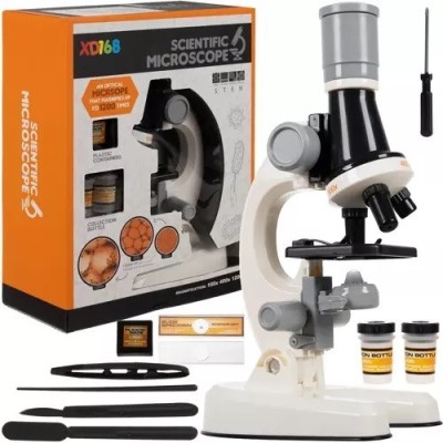 Microscop educativ pentru copii, marire 1200x - Kruzzel 19761