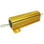 Rezistenta, rezistor bobinat cu radiator, 100 Ohm/50W