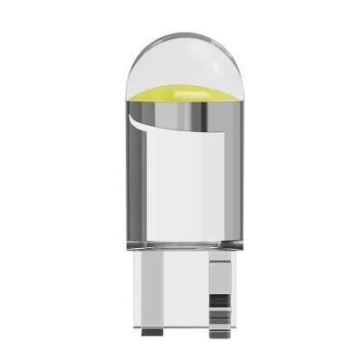 Bec auto, LED COB, T10, 0,5W, 12V/0.042mA - lumina alb/rece