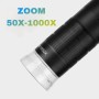 Microscop digital, focalizarea reglabila, lumina LED, USB, 1000x - AN104