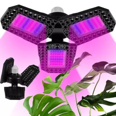 Lampa UV cu 108 LED-uri, 8W, dulie E27, pentru cresterea plantelor, 20440