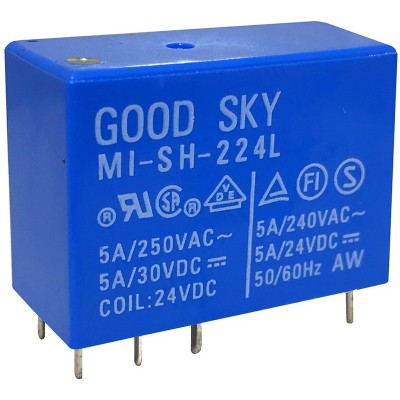 Releu, 24V - 5A, MI-SH-224L