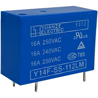 Releu, 12V/16A, Y14F-SS-112LM