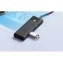 HUB USB 3.0, 3 porturi, interfata Type-C, Orico - PAPW4A-C3-015-BK-EP