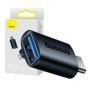 Convertor/adaptor, OTG, Baseus Ingenuity, USB 3.0, la Type-C, incarcare, transfer date, bidirectional - ZJJQ000003