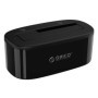 Statie de andocare, Docking Station, Orico, pentru 1 HDD, SATA, 2.5/3.5", USB 3.0, 6218US3-EU-BK-BP