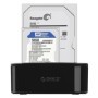 Statie de andocare, Docking Station, Orico, pentru 1 HDD, SATA, 2.5/3.5", USB 3.0, 6218US3-EU-BK-BP