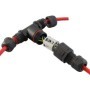 Conector forma "T" cu 5 contacte, IP68, 450V/32A, pentru cabluri electrice 0,5…4mm, 365-907