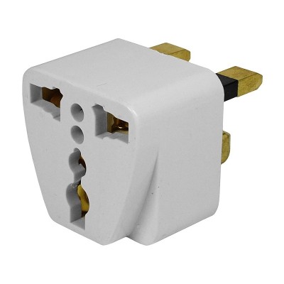 Adaptor priza UK, alb