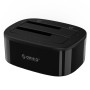 Statie de andocare, Docking Station, Orico Dual Bay, pentru 2 HDD, SATA, 2.5/3.5", USB 3.0, 6228US3-C-EU-BK-BP