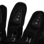 Manusi moto, marimea XL, material cauciucat, negru, prindere cu velcro