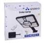 Reflector, lampa solara, 220 LED-uri SMD, 1 COB, senzor PIR, 3 moduri de lumina, telecomanda, acumulator - Izoxis 22736