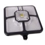 Reflector, lampa solara, 220 LED-uri SMD, 1 COB, senzor PIR, 3 moduri de lumina, telecomanda, acumulator - Izoxis 22736