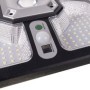 Reflector, lampa solara, 220 LED-uri SMD, 1 COB, senzor PIR, 3 moduri de lumina, telecomanda, acumulator - Izoxis 22736