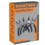 Set 4 clesti profesionali pentru sigurante Seeger metal, 180mm - Bigstren 22159