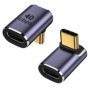 Adaptor USB 4.0 Type C - Type C la 90 grade, indoire tridimensionala