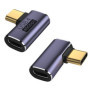 Adaptor USB 4.0 Type C - Type C la 90 grade, indoire laterala